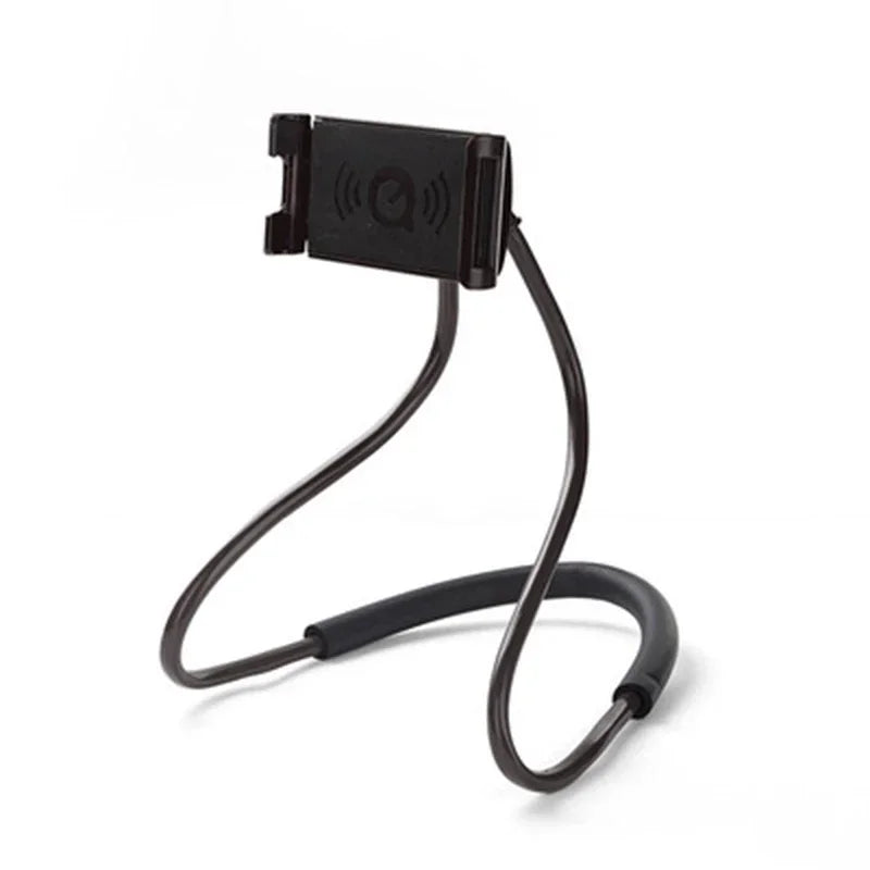 Flexible Mobile Phone Holder Hanging Neck Lazy Necklace Bracket Bed360 Degree Phones Holder Stand For iPhone Xiaomi Samsung