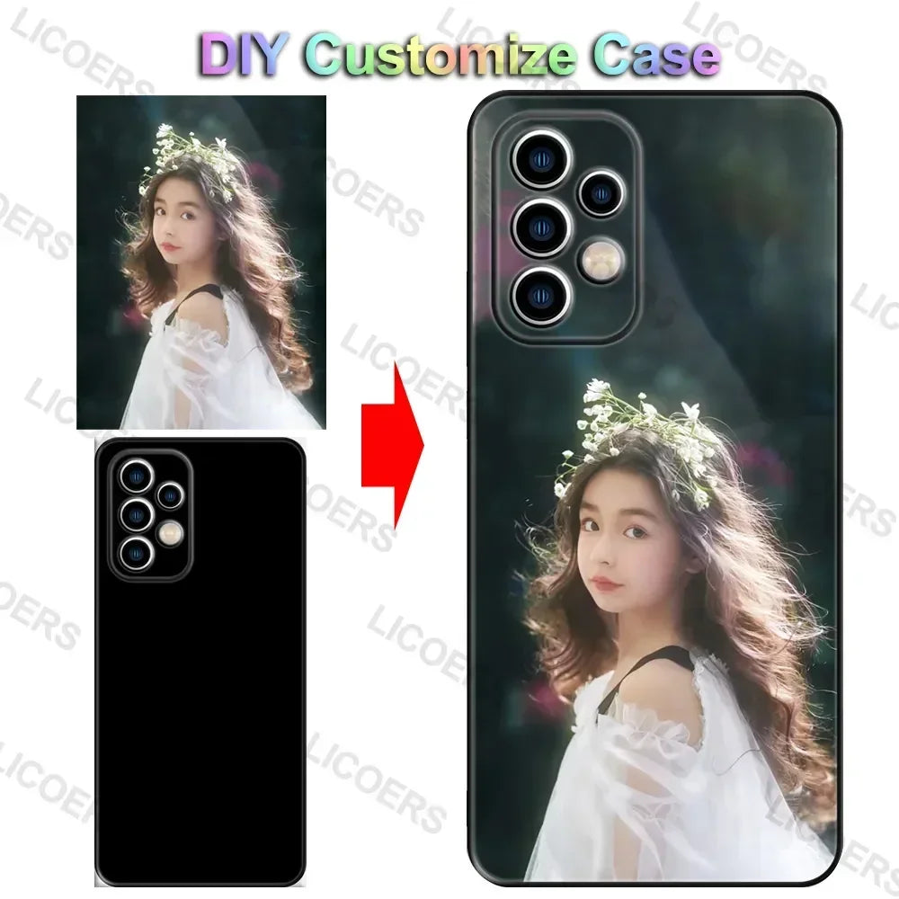 Custom DIY Samsung Galaxy Case – Personalized Photo & Design Protective Cover (S20 / S21 / S22 / A-Series & More)