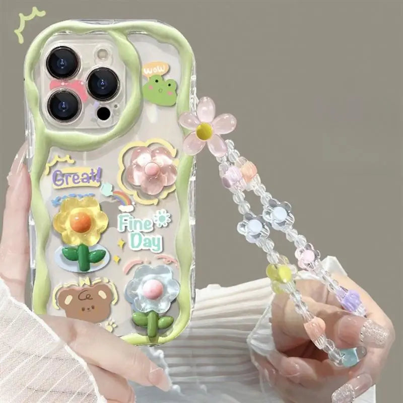 Cute Anime Cartoon Soft Silicone Full Coverage Case – Stylish Protection for Your Phone