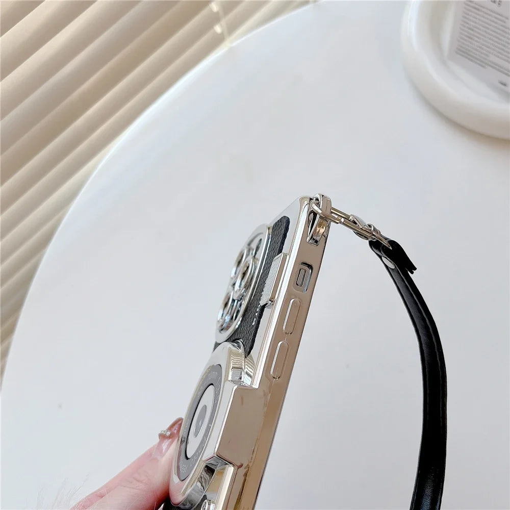 Resin Wristband Lanyard Phone Case – Stylish Protection & Easy Carry