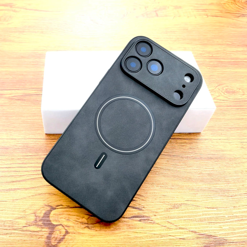 Luxury Artificial Leather Full Coverage Phone Case β Anti-Scratch & Anti-Fingerprint