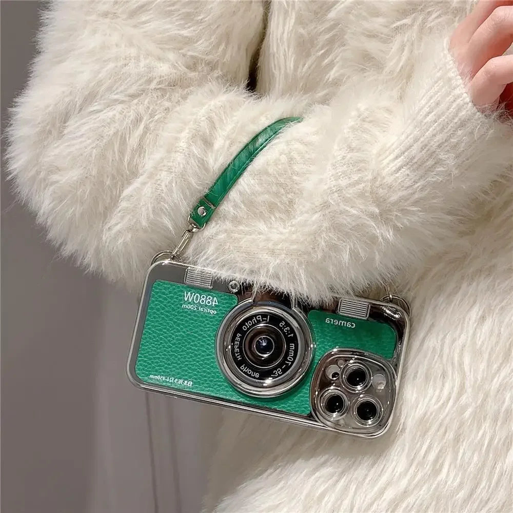 Resin Wristband Lanyard Phone Case – Stylish Protection & Easy Carry