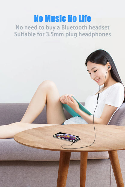 GOLDFOX 2-in-1 Lightning to 3.5mm AUX &amp; Charging Adapter | Audio + Power Splitter for iPhone