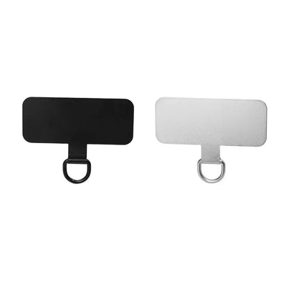 Durable Stainless Steel Phone Tether Clip – Anti-Loss Lanyard Tab Card, Ultra-Thin Sling Piece (1/2/3Pcs)