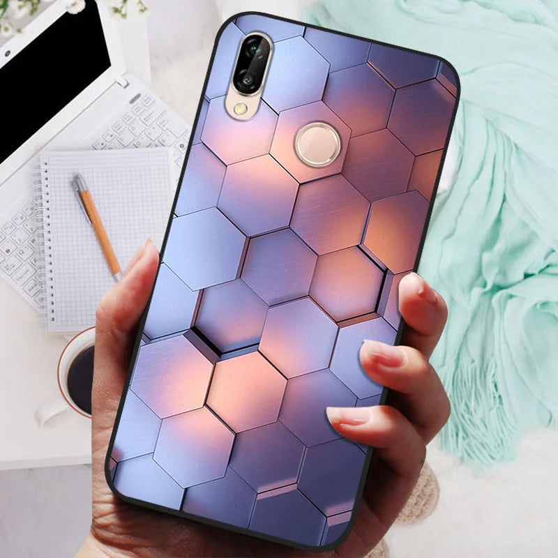 Cute Cartoon Animal Phone Case for Huawei P20 Lite – Ultra Thin Soft Silicone Cover