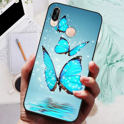 Cute Cartoon Animal Phone Case for Huawei P20 Lite – Ultra Thin Soft Silicone Cover