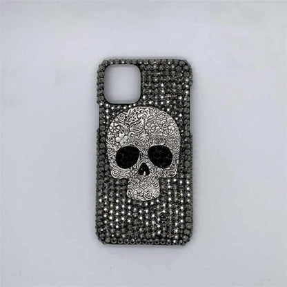 Handcrafted Punk Diamond Rivet Case | Unique iPhone Cover