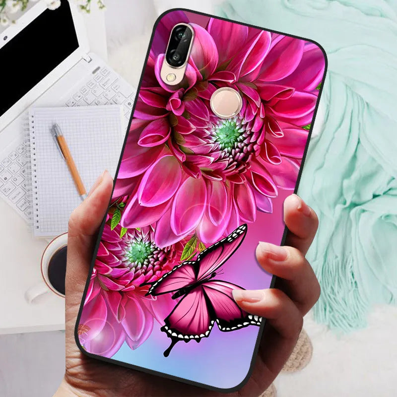 Cute Cartoon Animal Phone Case for Huawei P20 Lite – Ultra Thin Soft Silicone Cover