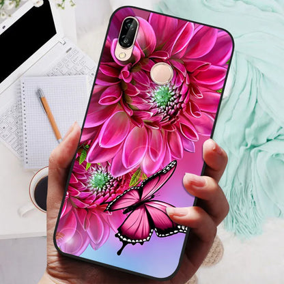 Cute Cartoon Animal Phone Case for Huawei P20 Lite – Ultra Thin Soft Silicone Cover