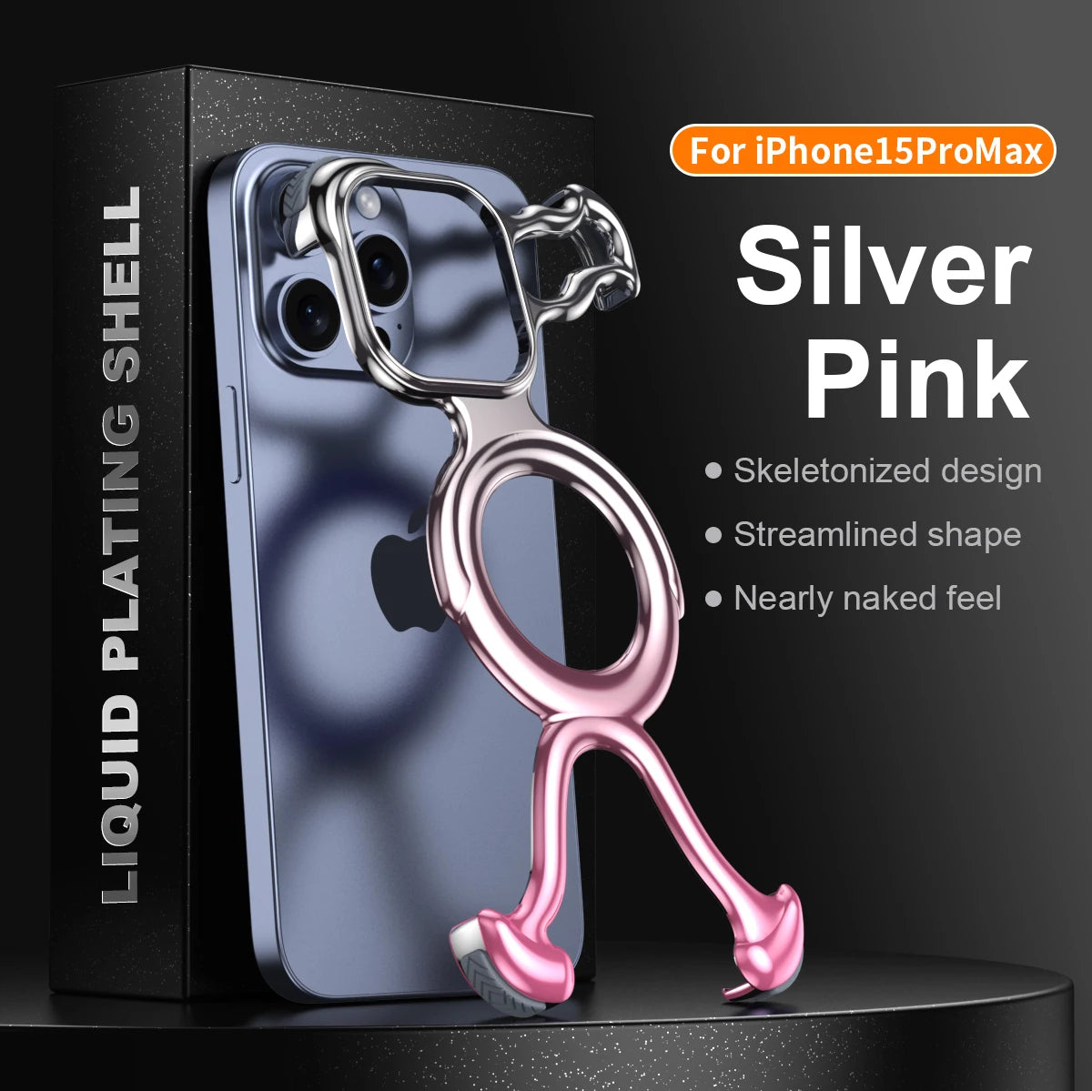 Magnetic Metal Phone Anti-fall Cover