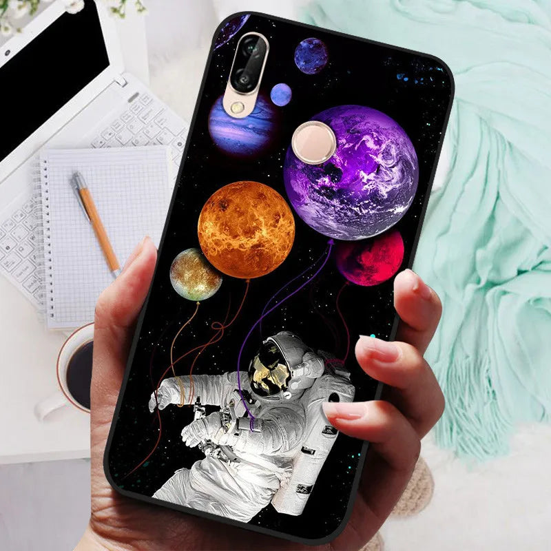 Cute Cartoon Animal Phone Case for Huawei P20 Lite – Ultra Thin Soft Silicone Cover