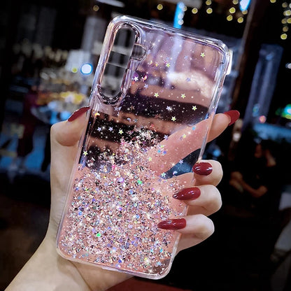 Starry Sky Glitter Case for Samsung Galaxy A56 – Stylish &amp; Durable Protection