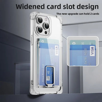 Silicone Wallet Phone Case with Holder &amp; Clip – Practical &amp; Stylish