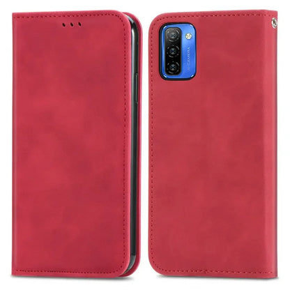 Luxury PU Leather Wallet Case – Magnetic, Shockproof &amp; 360° Full Protection