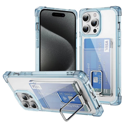 Silicone Wallet Phone Case with Holder &amp; Clip – Practical &amp; Stylish