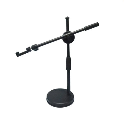 Lamgool Adjustable Desk Phone Holder with 360° Rotation – Low-Angle Shooting Mount with Metal Base for Live Streaming, Photography &amp; Teaching