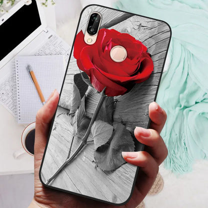 Cute Cartoon Animal Phone Case for Huawei P20 Lite – Ultra Thin Soft Silicone Cover