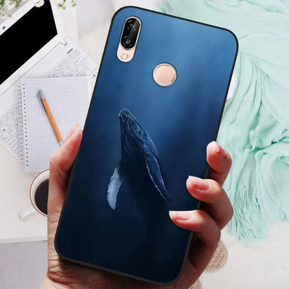 Cute Cartoon Animal Phone Case for Huawei P20 Lite – Ultra Thin Soft Silicone Cover