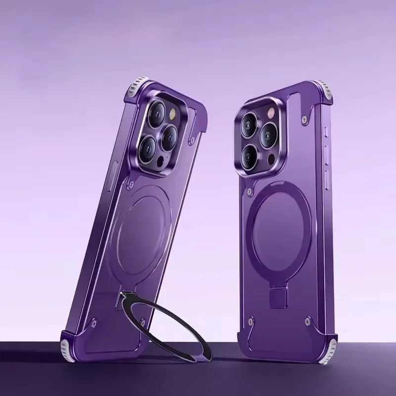 Metal Magnetic Stand Case