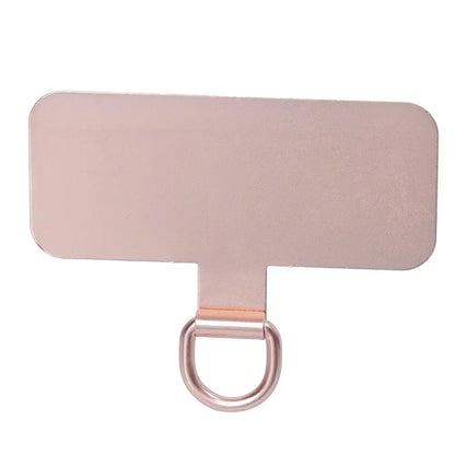 Durable Stainless Steel Phone Tether Clip – Anti-Loss Lanyard Tab Card, Ultra-Thin Sling Piece (1/2/3Pcs)