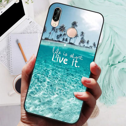 Cute Cartoon Animal Phone Case for Huawei P20 Lite – Ultra Thin Soft Silicone Cover