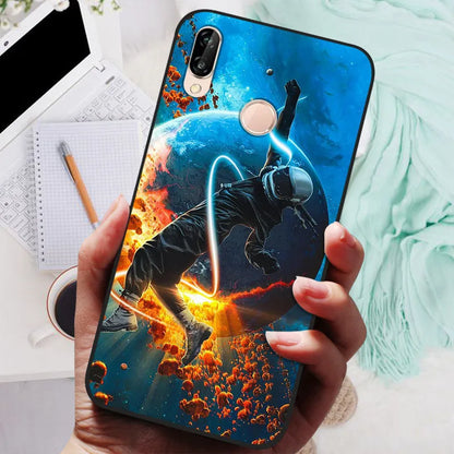 Cute Cartoon Animal Phone Case for Huawei P20 Lite – Ultra Thin Soft Silicone Cover