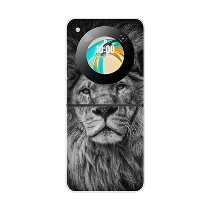 Stylish Transparent Cartoon &amp; Pattern Hard PC Case for ZTE Nubia Flip / Flip 2 / Libero Flip – Shockproof &amp; Anti-Scratch Protection