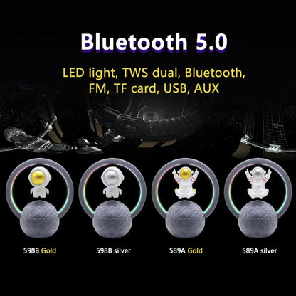 UTHIA Portable Bluetooth 5.0 Speaker | 3D Surround Sound with LED Lights &amp; TWS Pairing