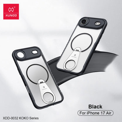 XUNDD Magnetic Shockproof Kickstand Case – Strong Grip &amp; Full Camera Protection