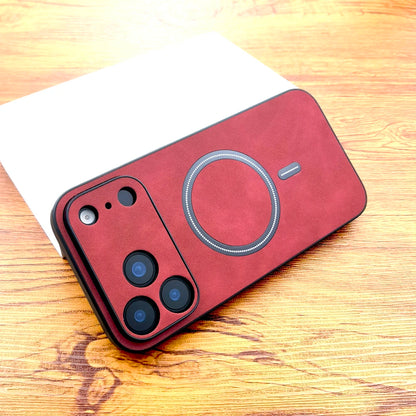 Luxury Artificial Leather Full Coverage Phone Case – Anti-Scratch &amp; Anti-Fingerprint