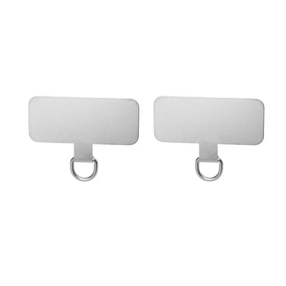 Durable Stainless Steel Phone Tether Clip – Anti-Loss Lanyard Tab Card, Ultra-Thin Sling Piece (1/2/3Pcs)