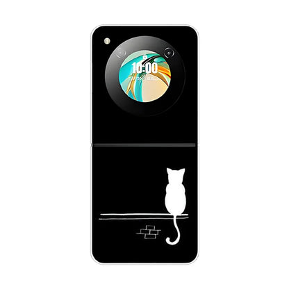 Stylish Transparent Cartoon &amp; Pattern Hard PC Case for ZTE Nubia Flip / Flip 2 / Libero Flip – Shockproof &amp; Anti-Scratch Protection