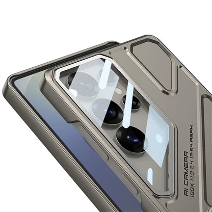 Hard Shell Lens film Bracket Lens Film Phone Case For Samsung Galaxy S25 S23 S24 Ultra Lens Anti Fall Holder Protective Cover