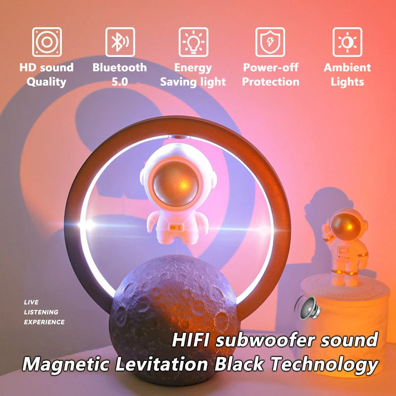 UTHIA Portable Bluetooth 5.0 Speaker | 3D Surround Sound with LED Lights &amp; TWS Pairing