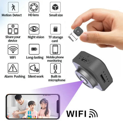 SQ12 1080P Mini WiFi Camera | Portable Magnetic Night Vision Security Cam