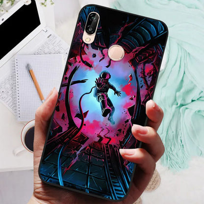 Cute Cartoon Animal Phone Case for Huawei P20 Lite – Ultra Thin Soft Silicone Cover
