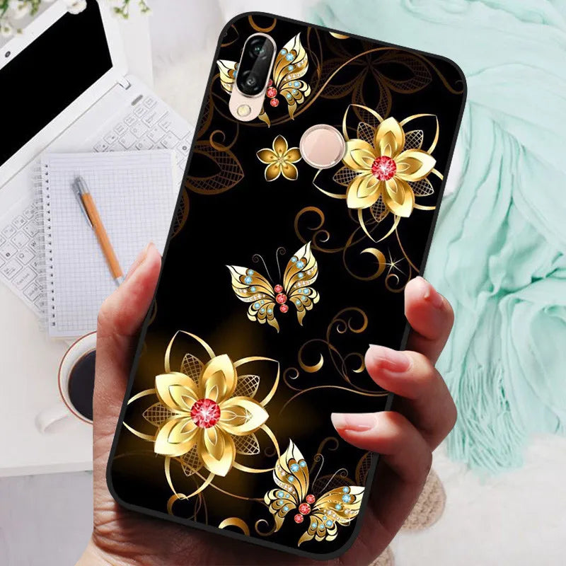 Cute Cartoon Animal Phone Case for Huawei P20 Lite – Ultra Thin Soft Silicone Cover