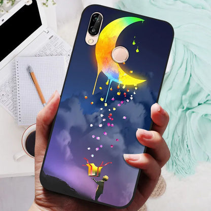 Cute Cartoon Animal Phone Case for Huawei P20 Lite – Ultra Thin Soft Silicone Cover