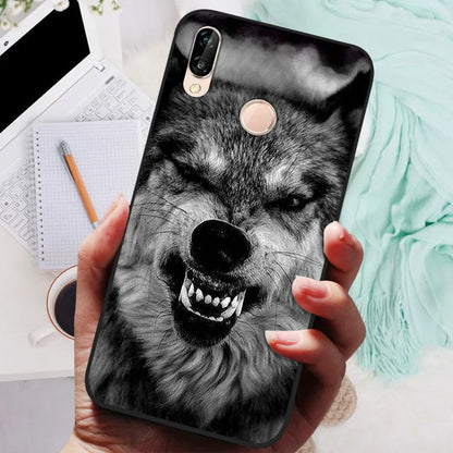 Cute Cartoon Animal Phone Case for Huawei P20 Lite – Ultra Thin Soft Silicone Cover