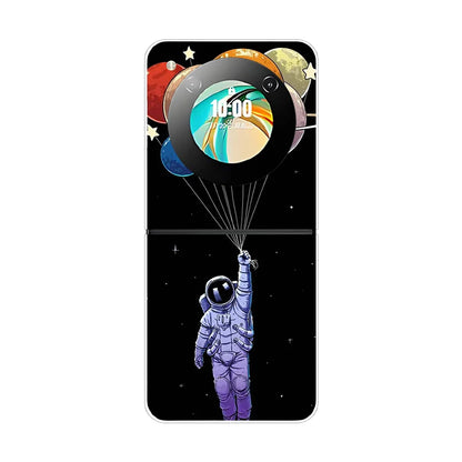 Stylish Transparent Cartoon &amp; Pattern Hard PC Case for ZTE Nubia Flip / Flip 2 / Libero Flip – Shockproof &amp; Anti-Scratch Protection