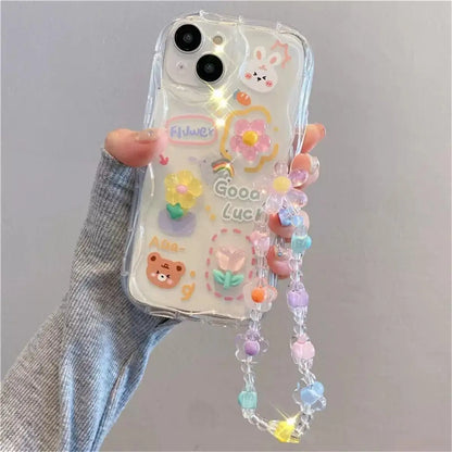 Cute Anime Cartoon Soft Silicone Full Coverage Case – Stylish Protection for Your Phone