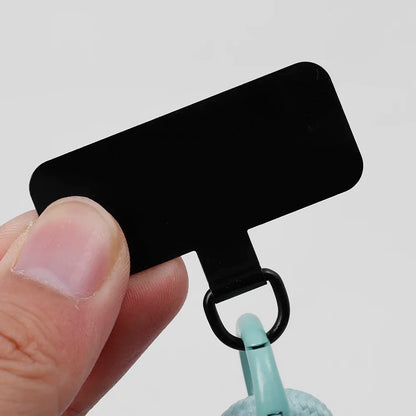 Durable Stainless Steel Phone Tether Clip – Anti-Loss Lanyard Tab Card, Ultra-Thin Sling Piece (1/2/3Pcs)