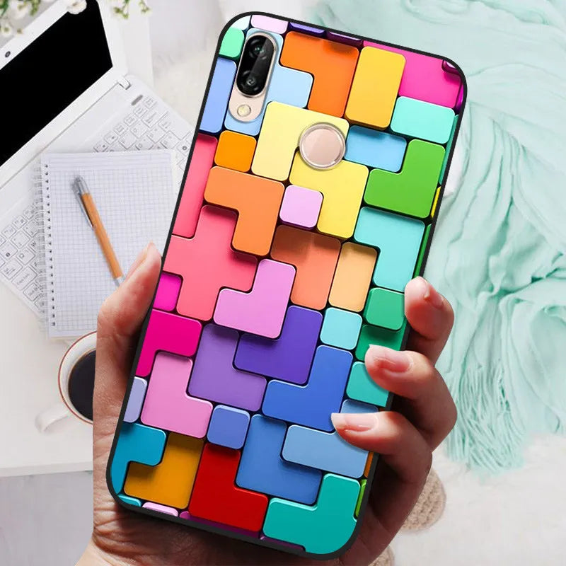 Cute Cartoon Animal Phone Case for Huawei P20 Lite – Ultra Thin Soft Silicone Cover