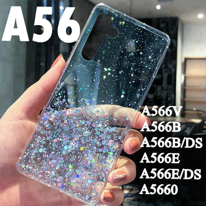 Starry Sky Glitter Case for Samsung Galaxy A56 – Stylish &amp; Durable Protection