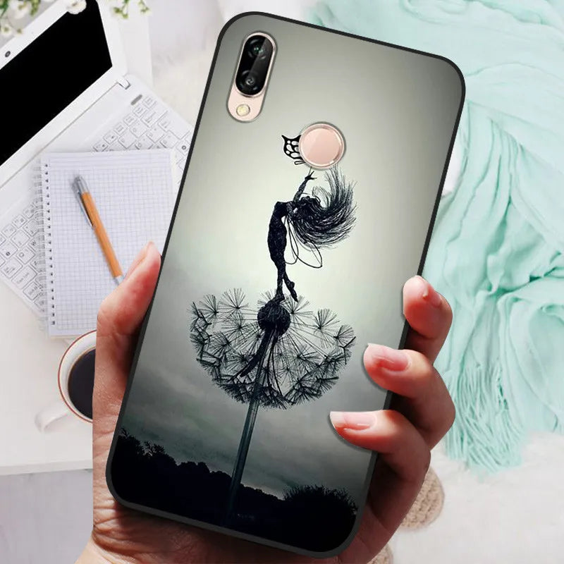 Cute Cartoon Animal Phone Case for Huawei P20 Lite – Ultra Thin Soft Silicone Cover
