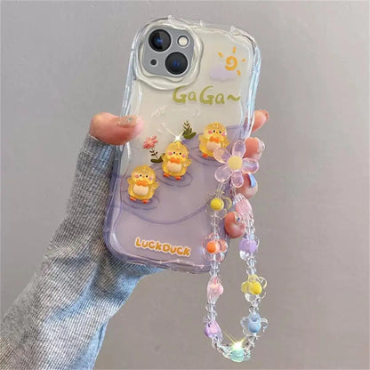 Cute Anime Cartoon Soft Silicone Full Coverage Case – Stylish Protection for Your Phone