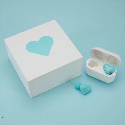 Elistooop Love Wireless Bluetooth Earbuds | Waterproof Earphones with Active Noise Cancellation &amp; Charging Case