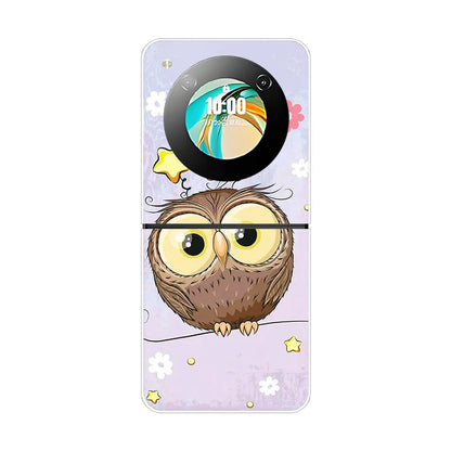 Stylish Transparent Cartoon &amp; Pattern Hard PC Case for ZTE Nubia Flip / Flip 2 / Libero Flip – Shockproof &amp; Anti-Scratch Protection