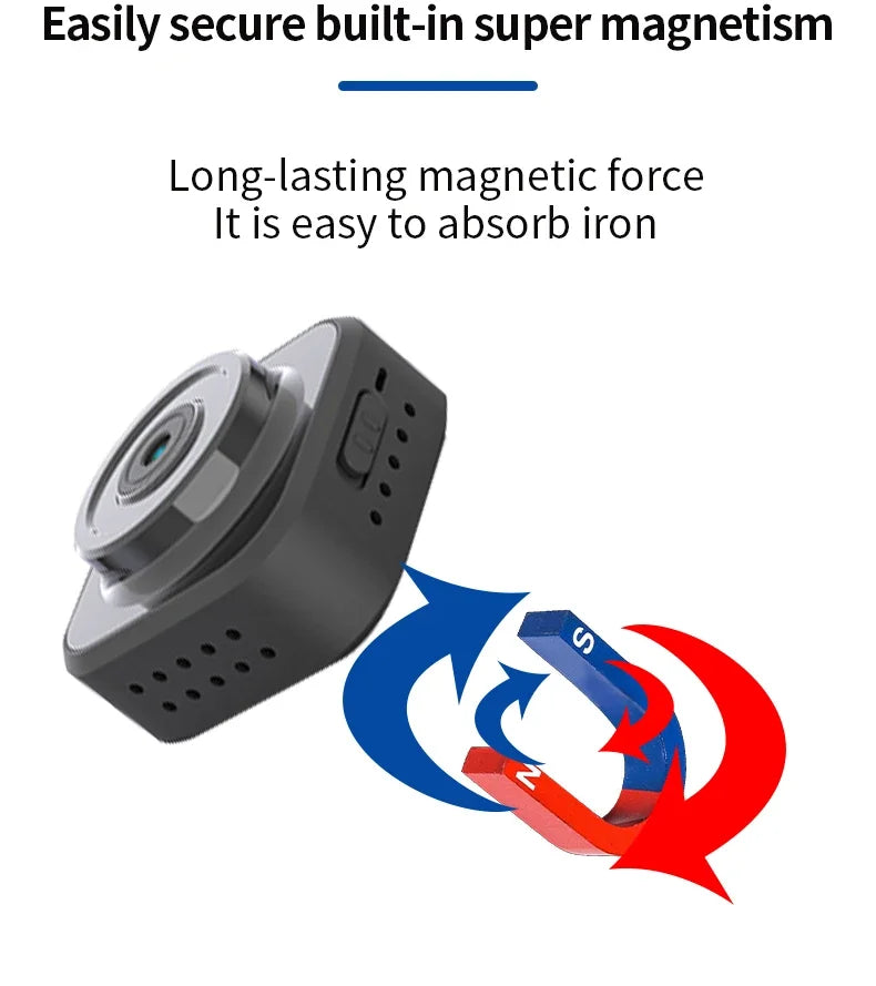 SQ12 1080P Mini WiFi Camera | Portable Magnetic Night Vision Security Cam