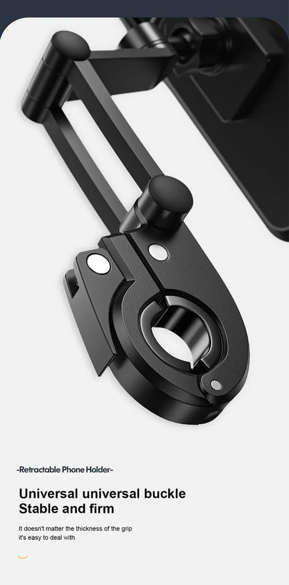 🏍️ Motorcycle Phone Waterproof Bracket – Universal 6.7&quot; Mount